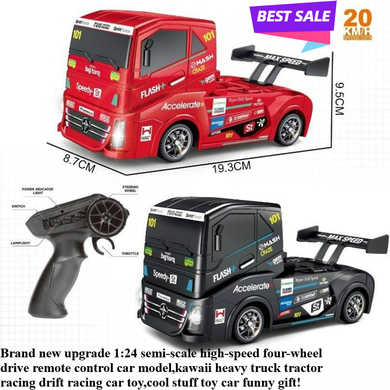 Rc Drift Car 1 24 Scale 4Wd - Cooles Spielzeugauto Lustiges Geschenk - Heißer