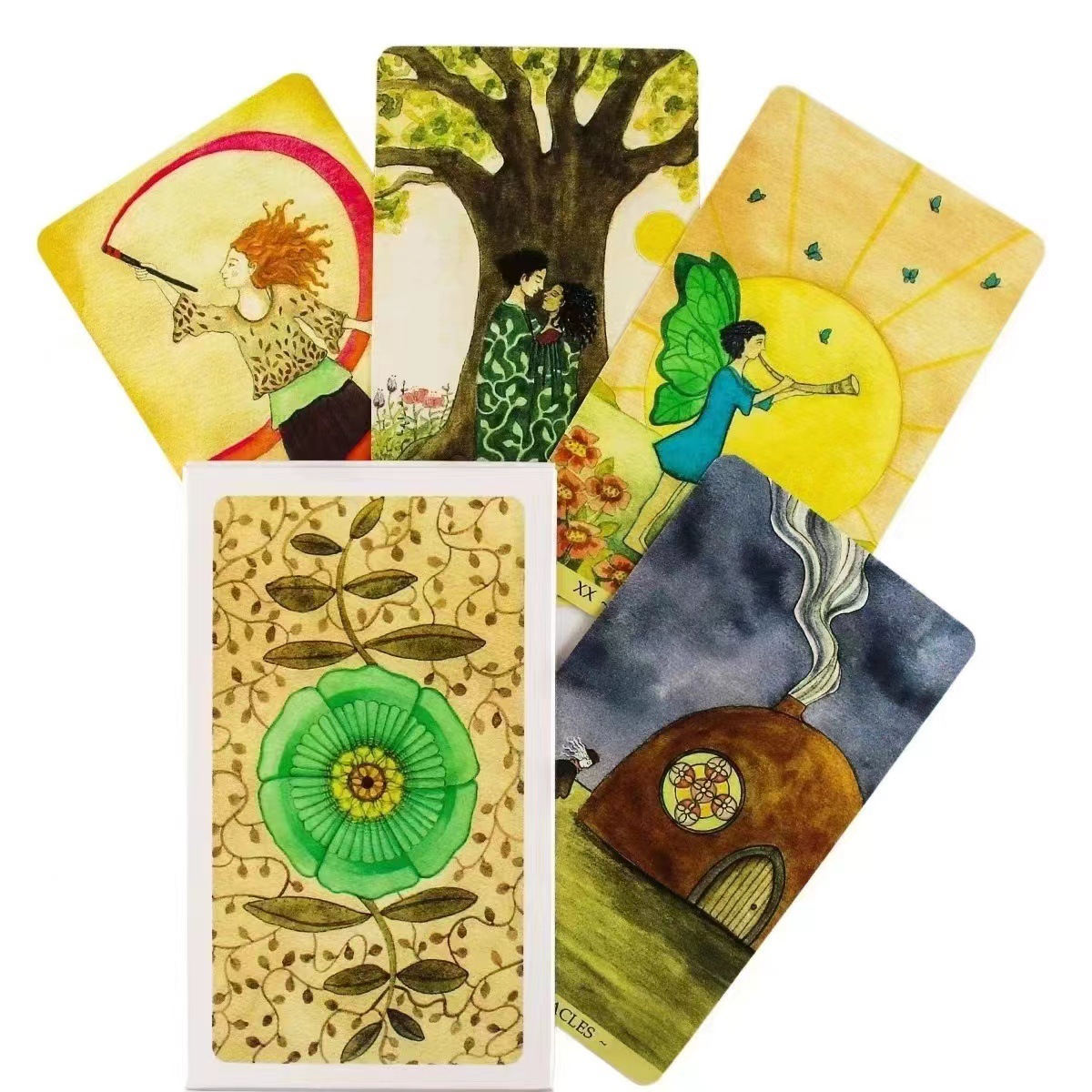 Tarot Cards Deck With Guidebook - Original Tarotkarten Langlebige Mara Lunne Tarot