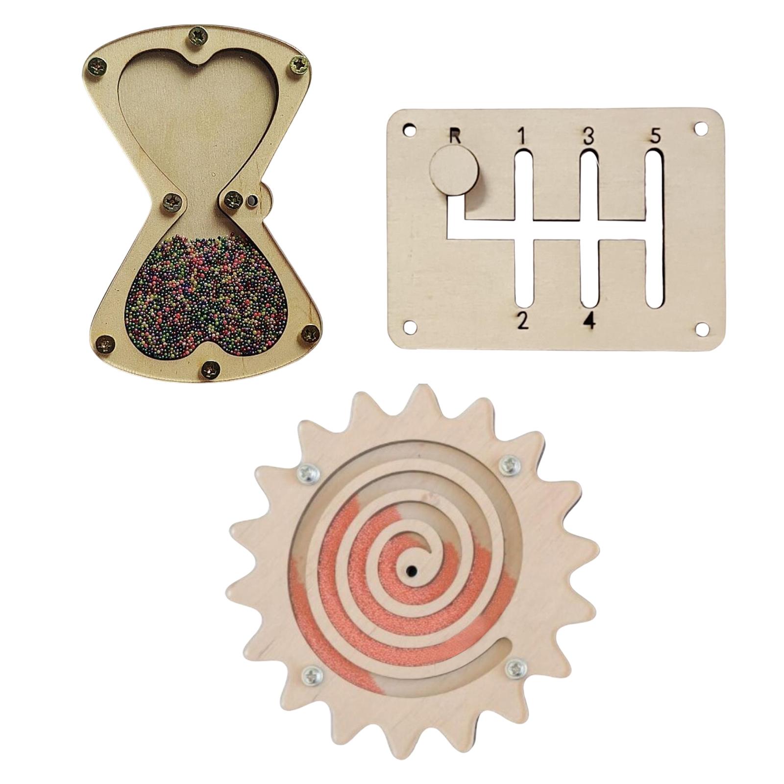 Montessori Busy Board Zubehör  – Montessori Wooden Busy Board Toddler Bewertung und Preis