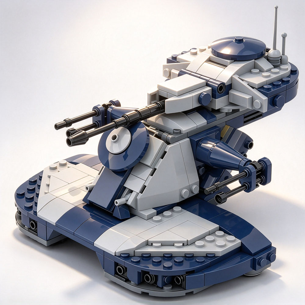 MOC Klassisches Star Movie Zub – Lego Compatible Military Tank Bewertung und Preis