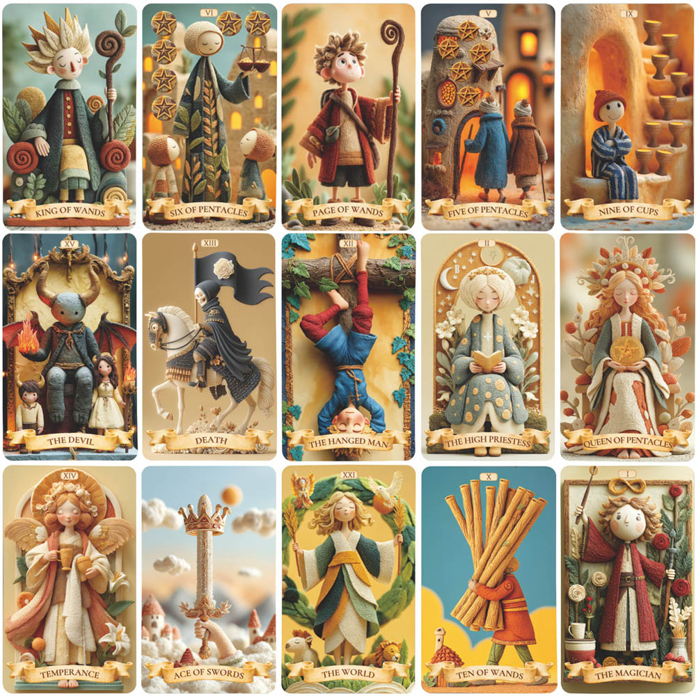 78 Tarot-Karten-Set, 13 x 8 cm – Tarot Cards Deck With Guidebook Bewertung und Preis