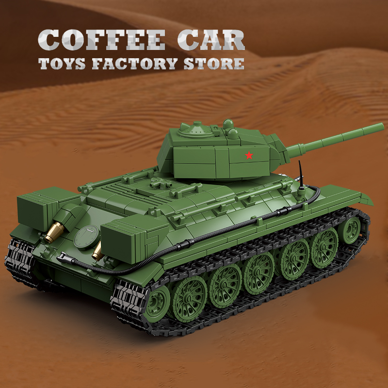 M4A3 Mittelschwerer Panzer Bau – Lego Compatible Military Tank Bewertung und Preis