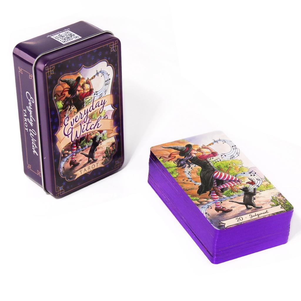10,3 * 6 cm alltägliches Hexen – Tarot Cards Deck With Guidebook Bewertung und Preis